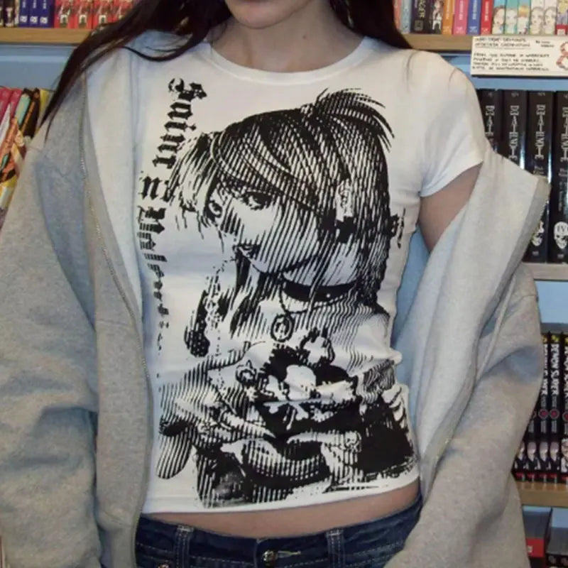 Y2k anime Streetwear